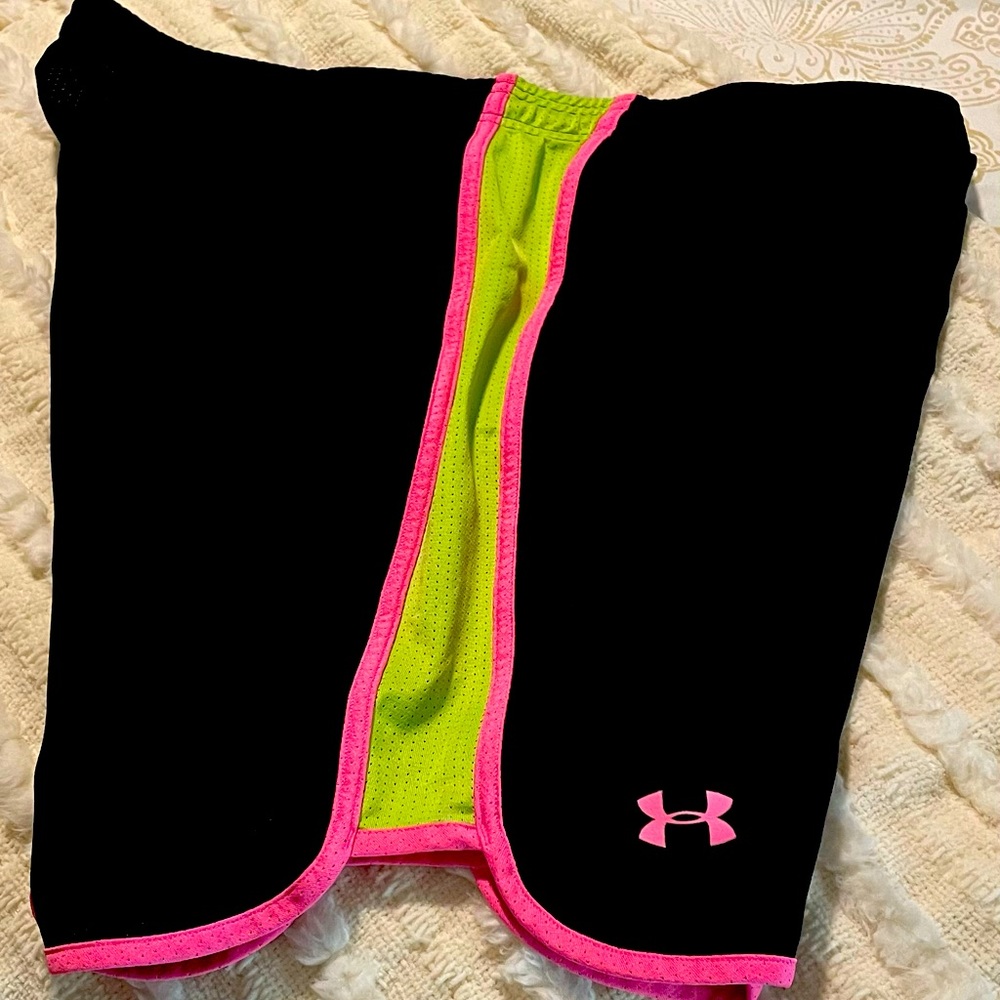 Women’s Under Armour basketball shorts.